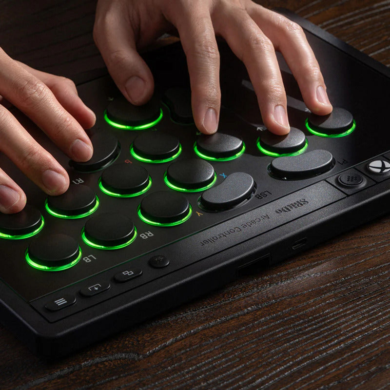 8bitdo Arcade-Controller für Xbox (schwarz, 2,4 GHz USB, Xbox Series X|s, Xbox One, PC)