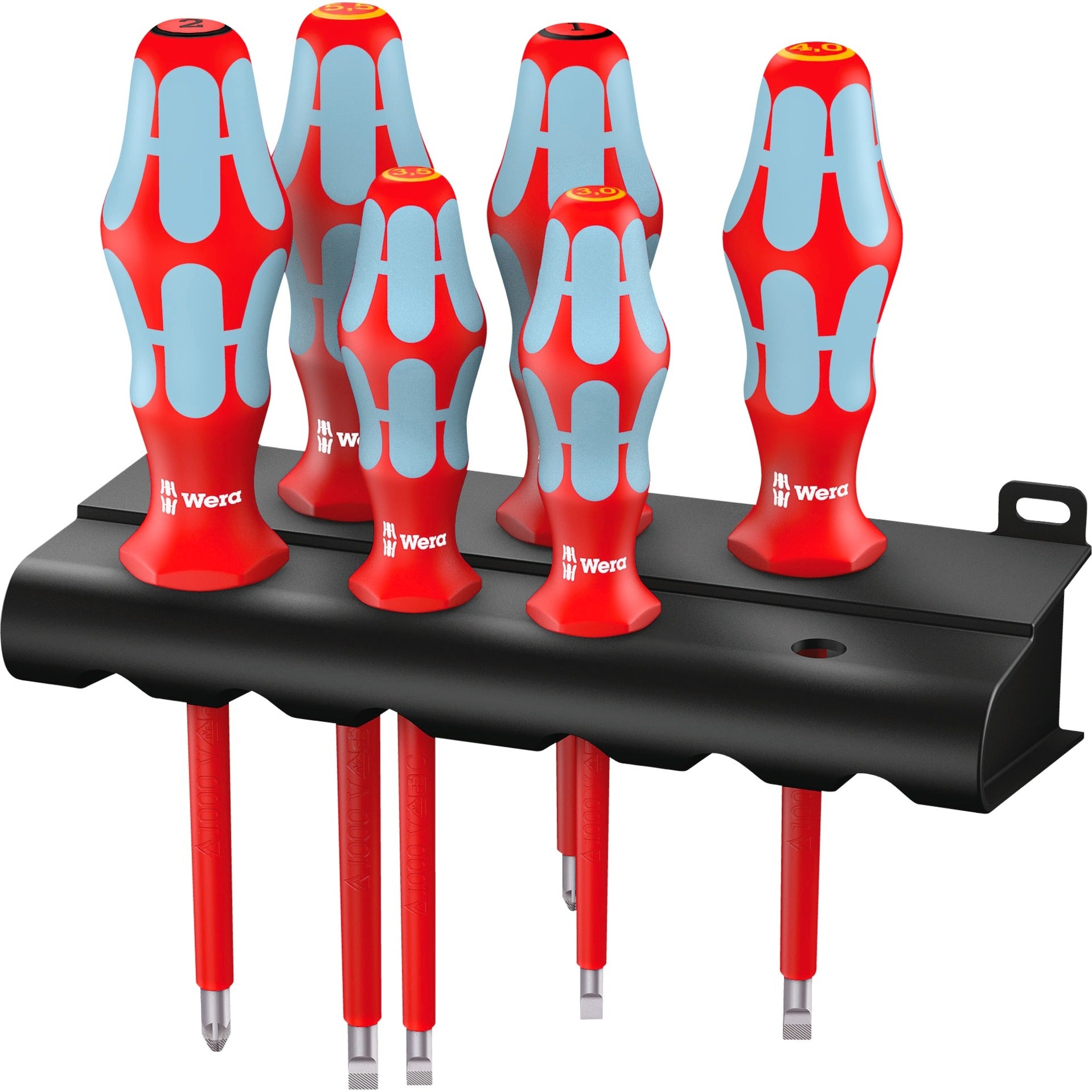 Wera 3165 I 6 Schraubendreher -Set, Edelstahl + Re