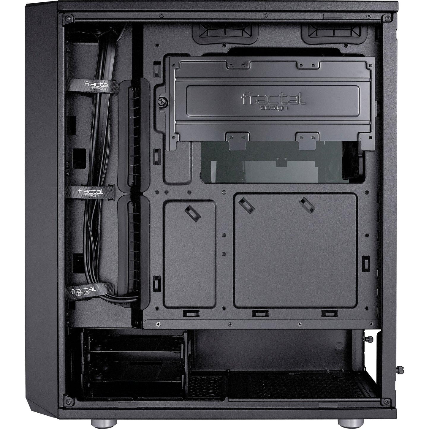 Fraktales Design meshify c dunkle getemperte Glas