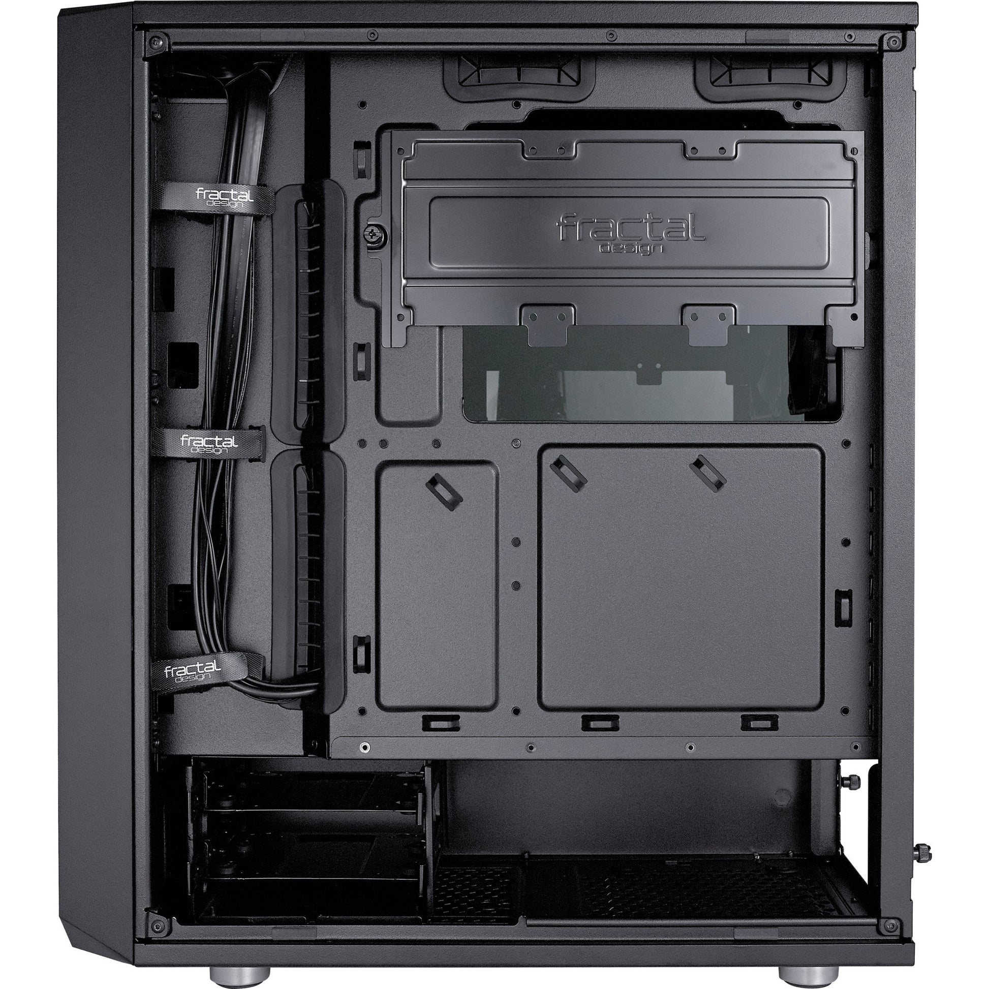 Fraktales Design meshify c dunkle getemperte Glas