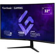 Viewsonic vx3218-pc-mhd 32 gebogener Gaming-Monitor (schwarz, 2x HDMI, 1x Display-Port, 180 Hz) - afbeelding 4