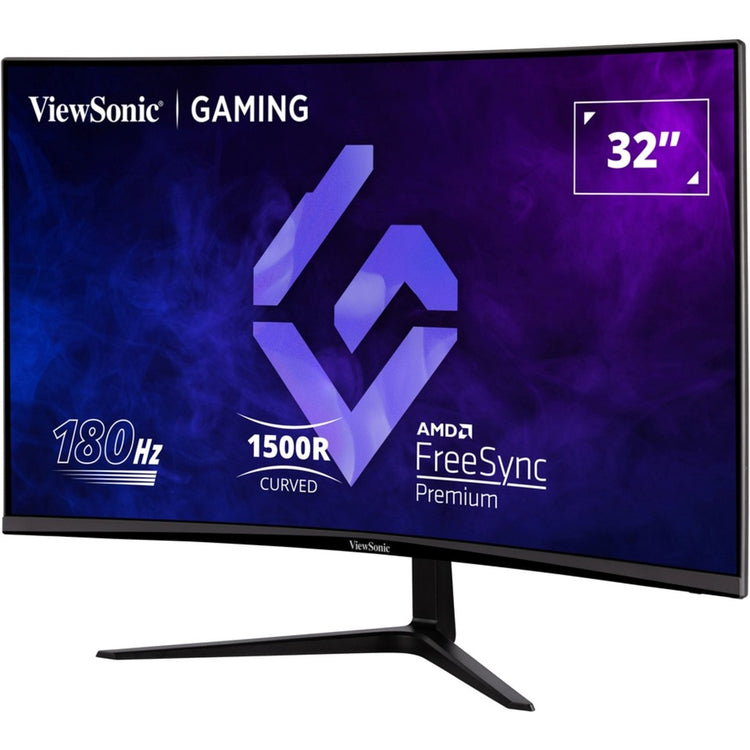 Viewsonic vx3218-pc-mhd 32 gebogener Gaming-Monitor (schwarz, 2x HDMI, 1x Display-Port, 180 Hz)