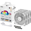 Asus Tuf Gaming TR120 Argb Reverse Fan Pack, 3 Teile