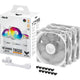 Asus Tuf Gaming TR120 Argb Reverse Fan Pack, 3 Teile