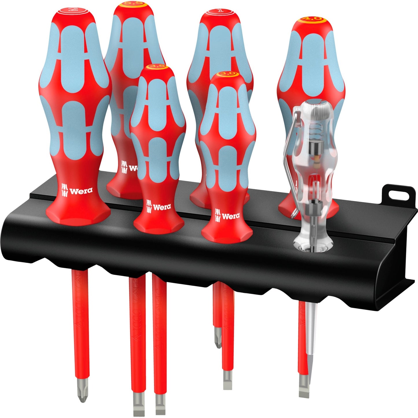 WAA 3160 I 7 Schraubendreher Set Kraftform Plus, Roest