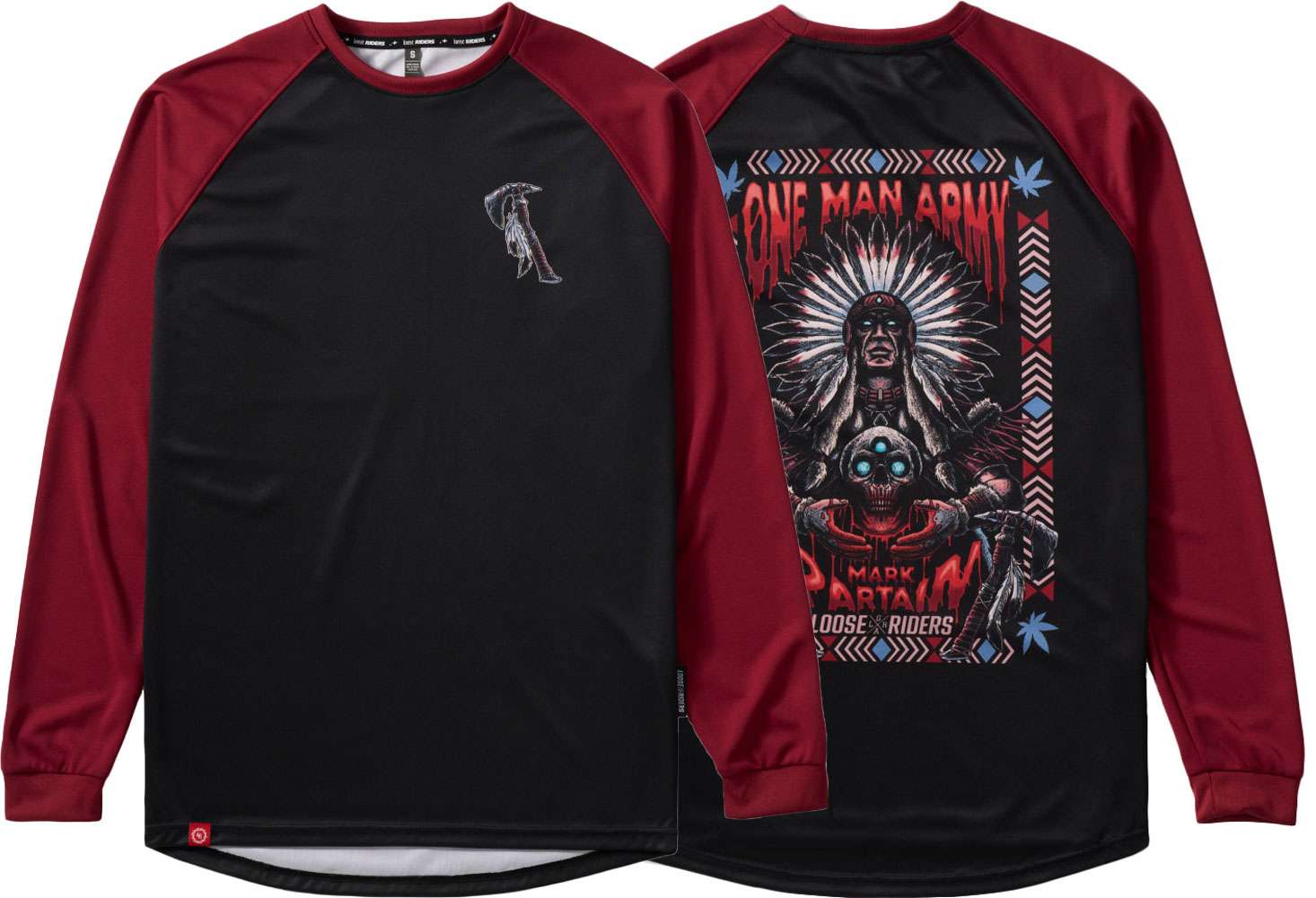 Loose Riders Mark Partain – MTB-Langarmtrikot