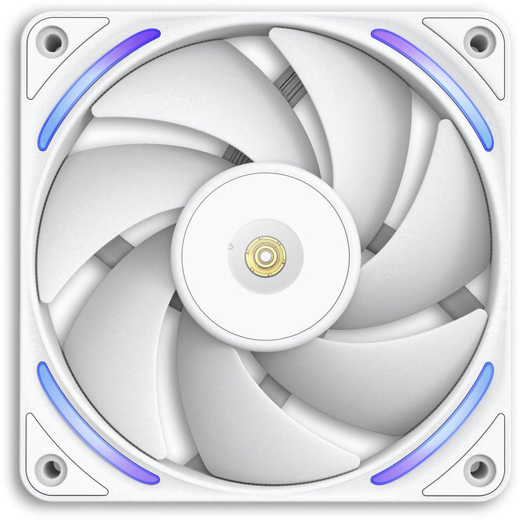 Nzxt f120x RGB-Gehäuselüfter (weiß, 120 x 120 x 30 mm, PWM)