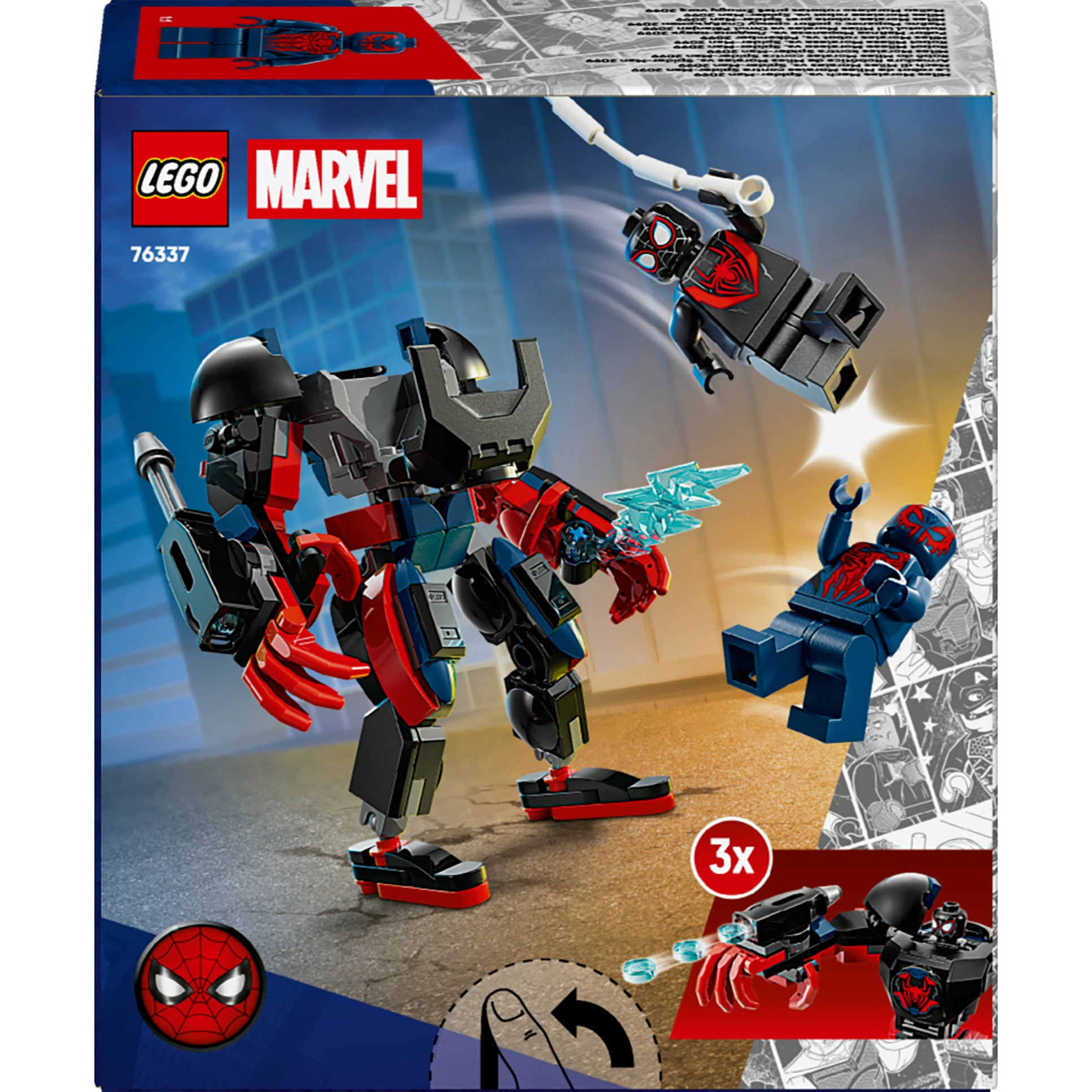 Lego Marvel 76337 Meilen Morales Mech vs. Spider Man