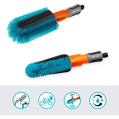 Gardena Cleansystem Fietsbrush, für Fahrräder, Anhänger