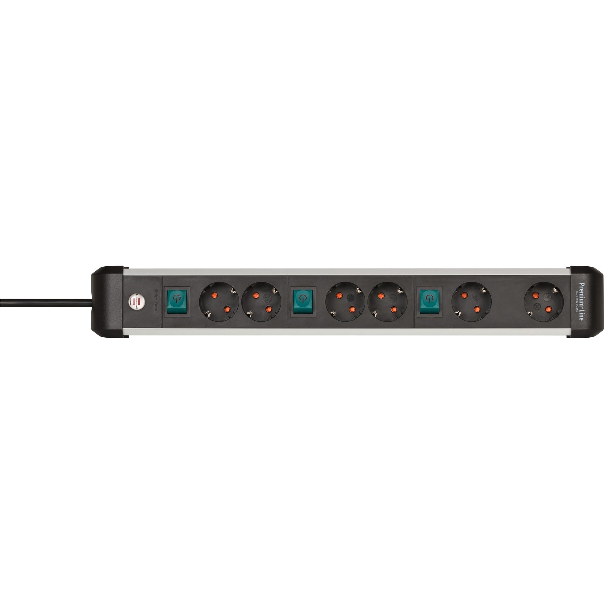 Brennenstuhl Premium-Alu-Line-Socket 6-fach