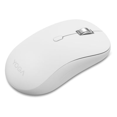Lenovo Yoga leise Bluetooth-Maus Seashell (weiß/grau, Bluetooth 5.3)