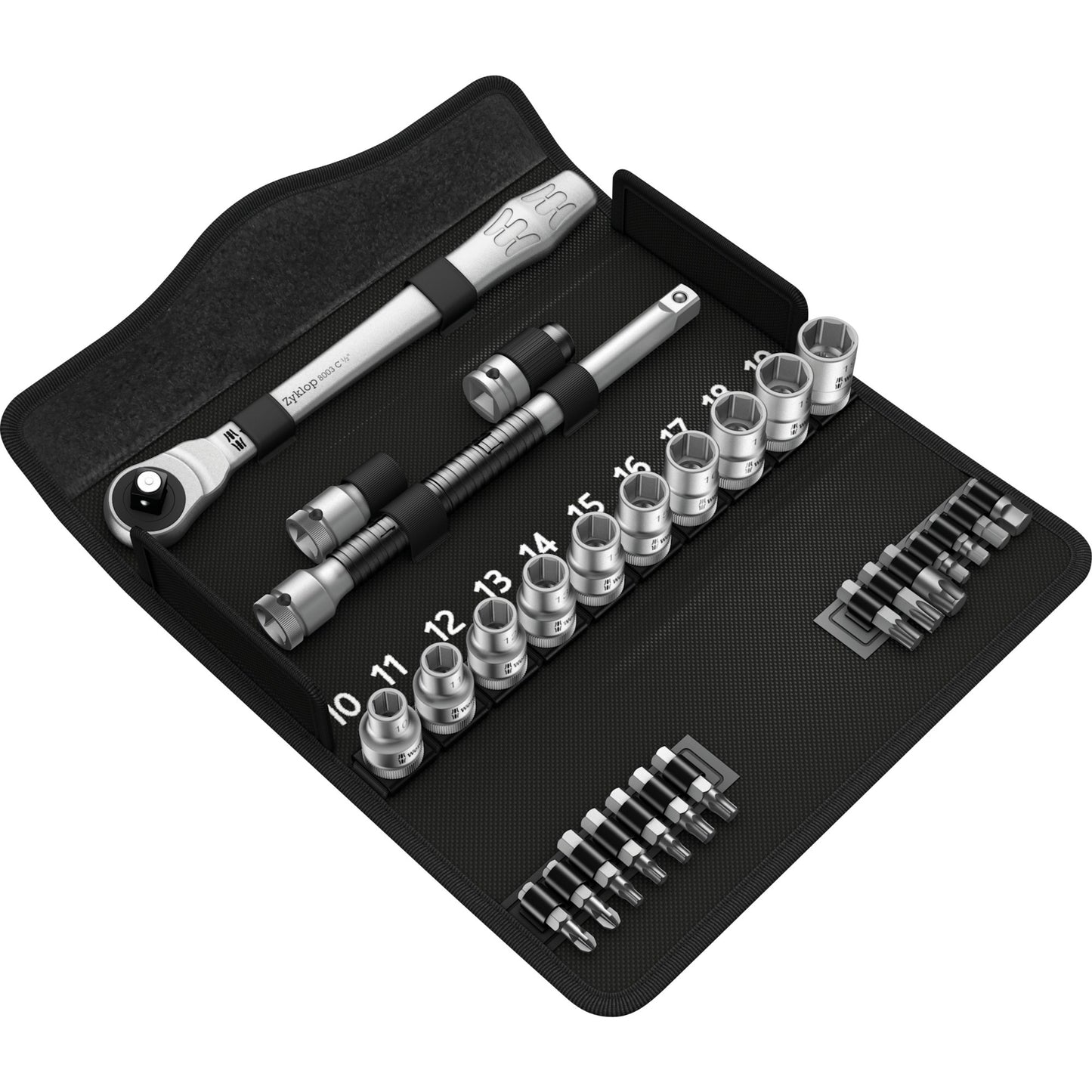 WAA 8100 SC 7 Zyklop Metal Rattels Set mit Passagier
