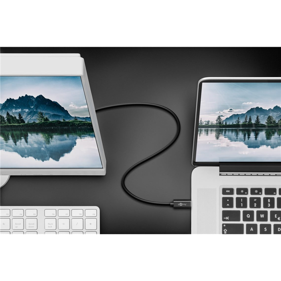 Goobay USB-C zu VGA-Adapterkabel