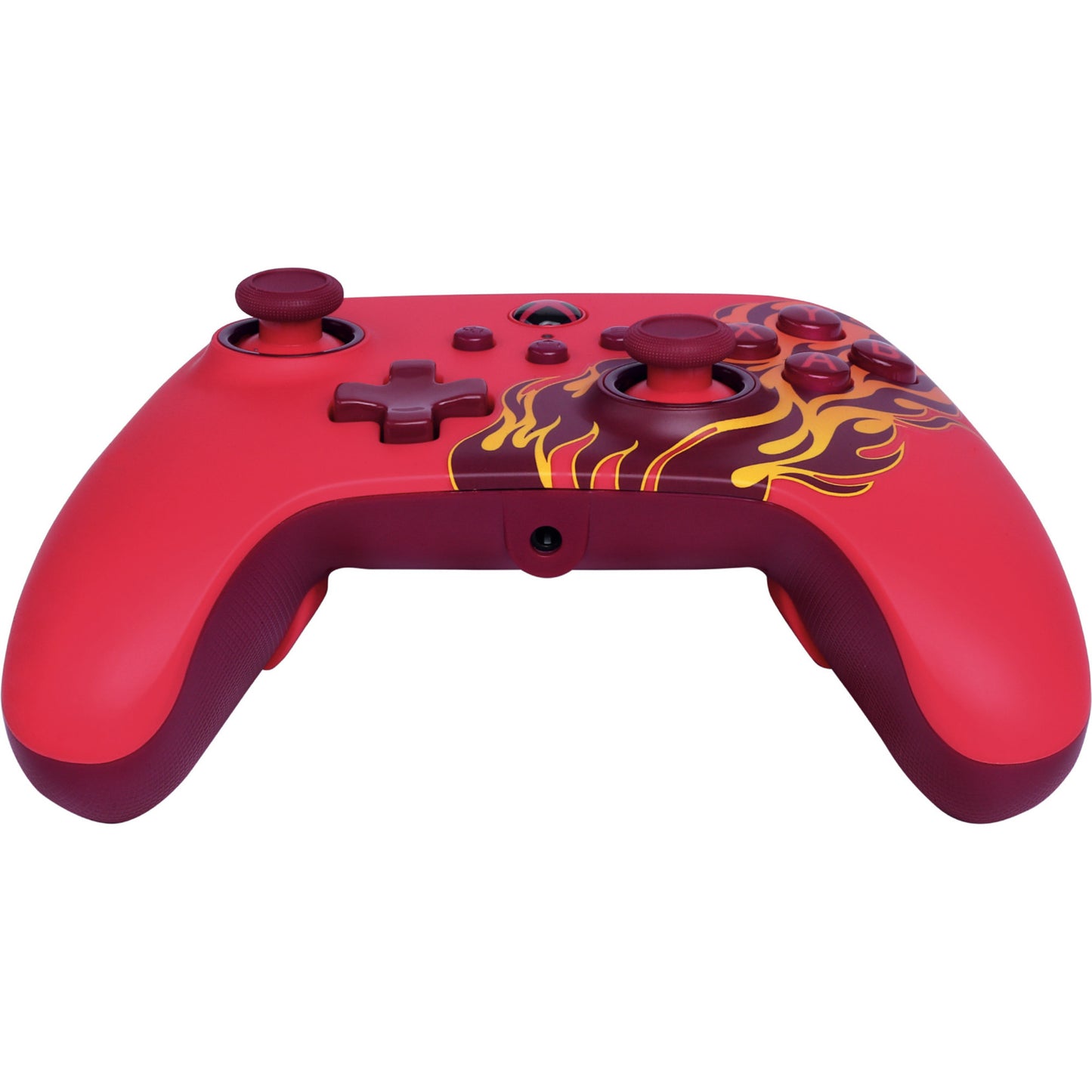 Powera Advantage Controller mit Kabel für die Xbox Series x|s – Red Fire (rot, Xbox Series x|s, Xbox One, PC)