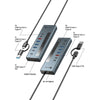 Icy Box ib-hub1743-cpd 9-in-1-Hub-Dockingstation (blau)
