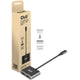Club 3D MST HUB USB3.2 GEN2 Typ-C (DP Alt-Mode) zur Anzeige