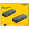 Delock DisplayPort 1,4 KVM Switch 8K 30 Hz mit USB 3.0 und