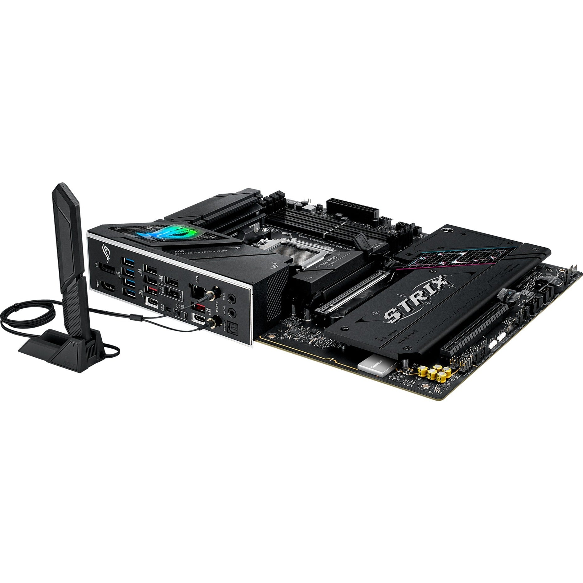 Asus ROG Strix B850-F Gaming WiFi Sockel AM5 Motherboard (2,5 GB-LAN, Wi-Fi 7, BT, Sound, ATX)