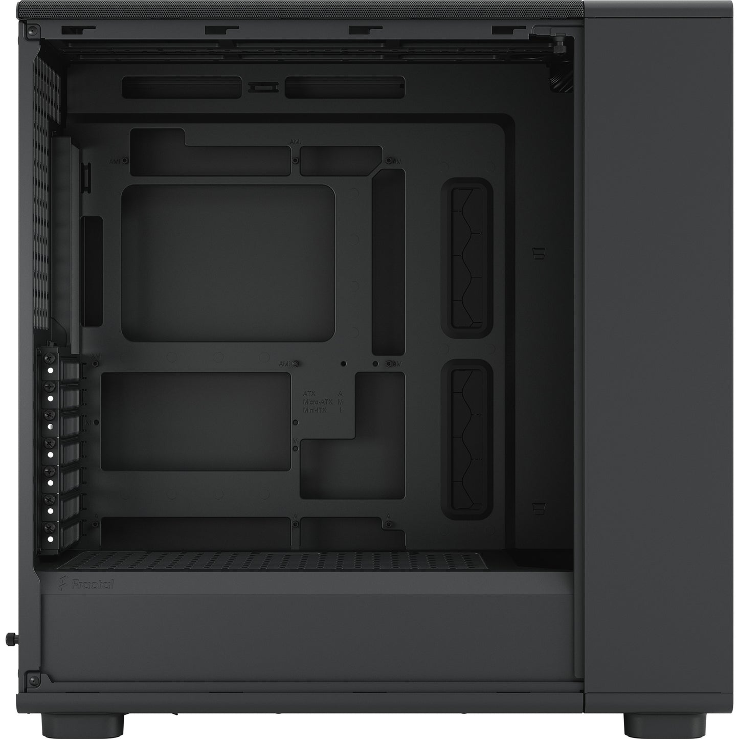 Fractal Design Epoch XL solides Midi-Tower-Gehäuse (schwarz | 2x USB-A | 1x USB-C)