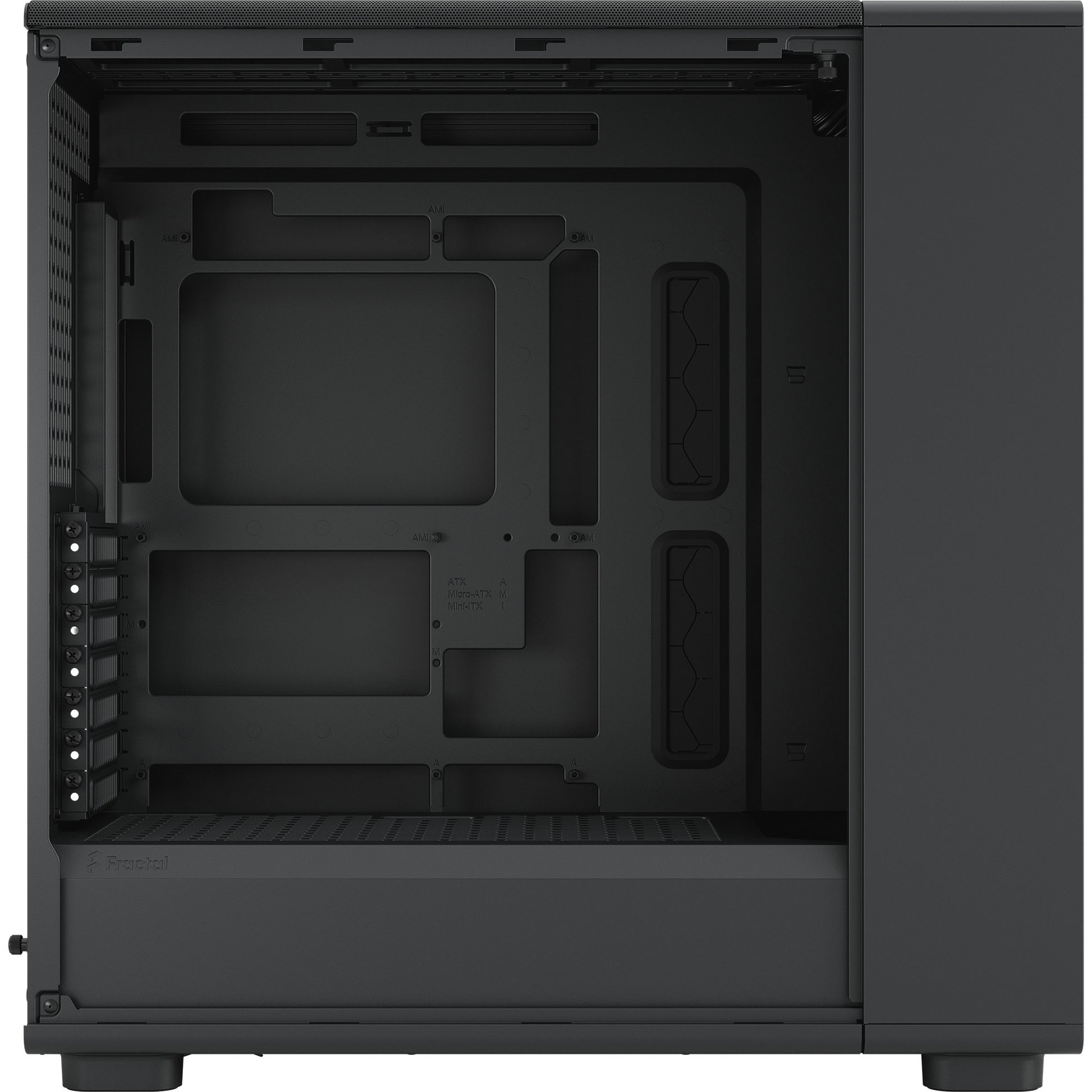 Fractal Design Epoch XL solides Midi-Tower-Gehäuse (schwarz | 2x USB-A | 1x USB-C)