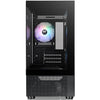 Thermaltake View 170 tg argb Mini-Tower-Gehäuse (schwarz | 2x USB-A | RGB | gehärtetes Glas)