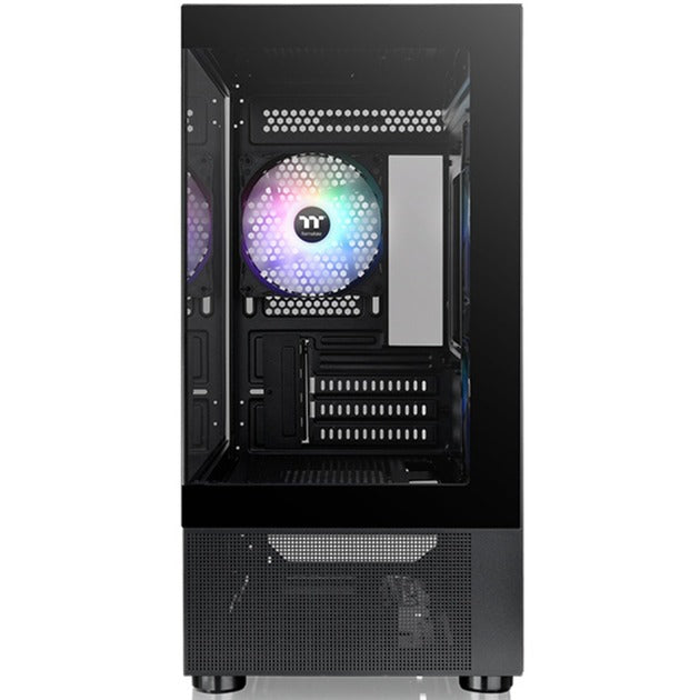 Thermaltake View 170 tg argb Mini-Tower-Gehäuse (schwarz | 2x USB-A | RGB | gehärtetes Glas)
