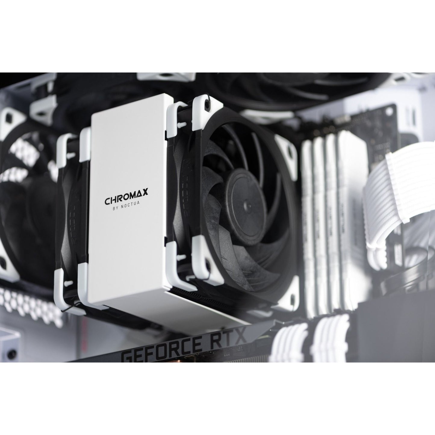 Noctua nf-a12x25 pwm chromax.black.swap