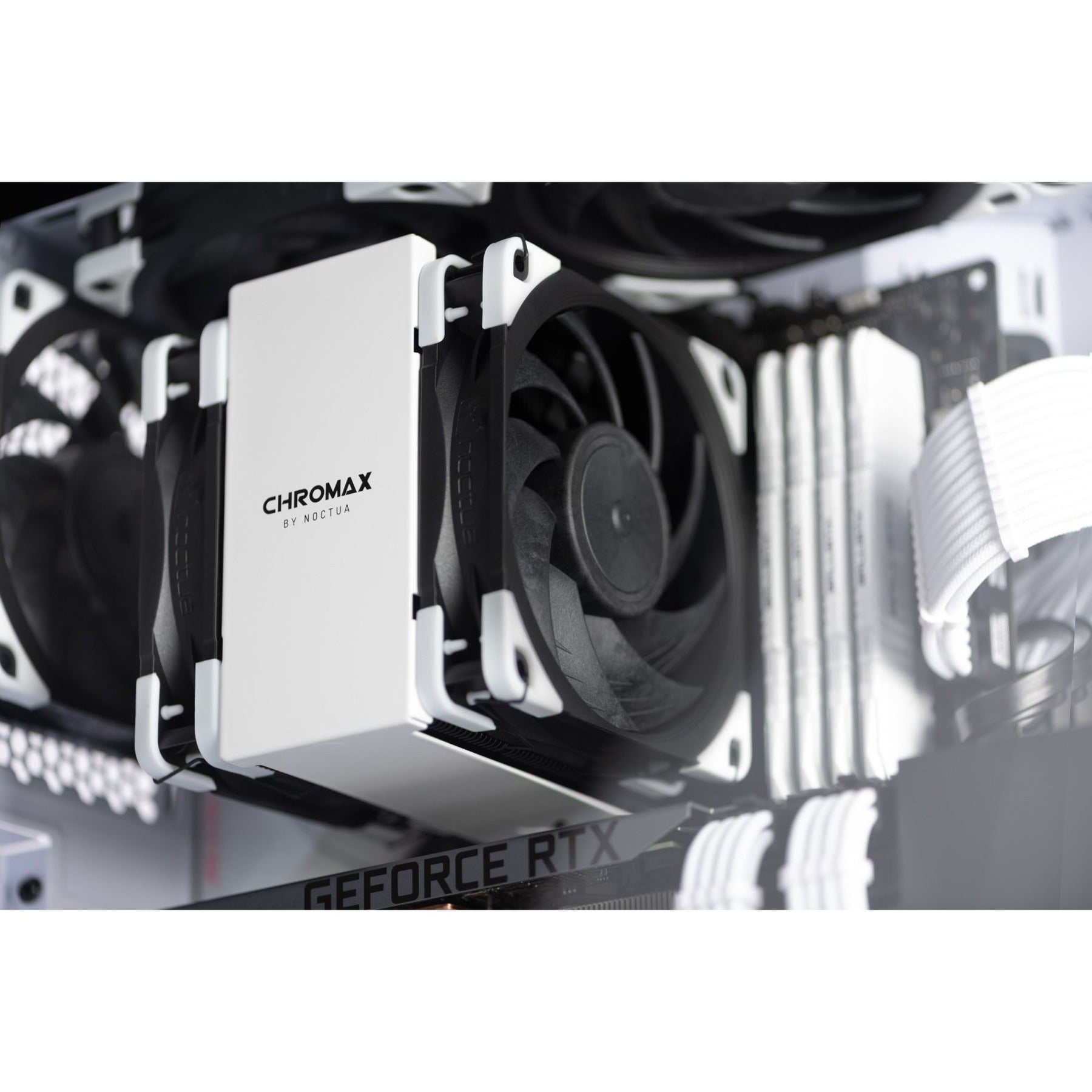 Noctua nf-a12x25 pwm chromax.black.swap