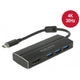 Delock USB-C 3.1> 3x USB-A 3.0 Hub + HDMI