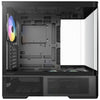 Antec C6 Curve Argb Midi-Tower-Gehäuse (schwarz | 2x USB-A | 1x USB-C | gehärtetes Glas)
