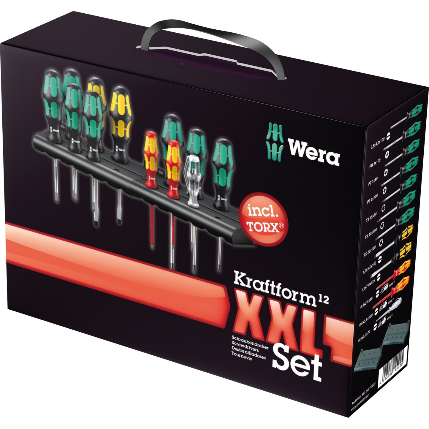Wera Schraubendreher Set Kraftform xxl 2