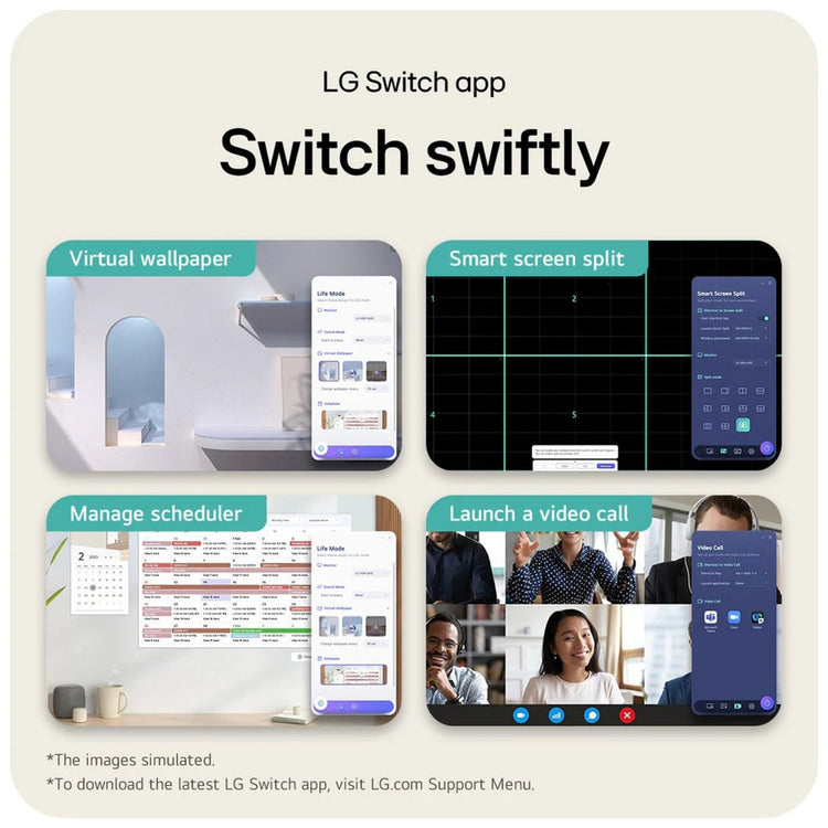 LG Ultrafine 27UP850K-W 27 4K UHD Monitor (Silber Schwarz, 2x HDMI, Display Port, 2x USB-A, USB-C)