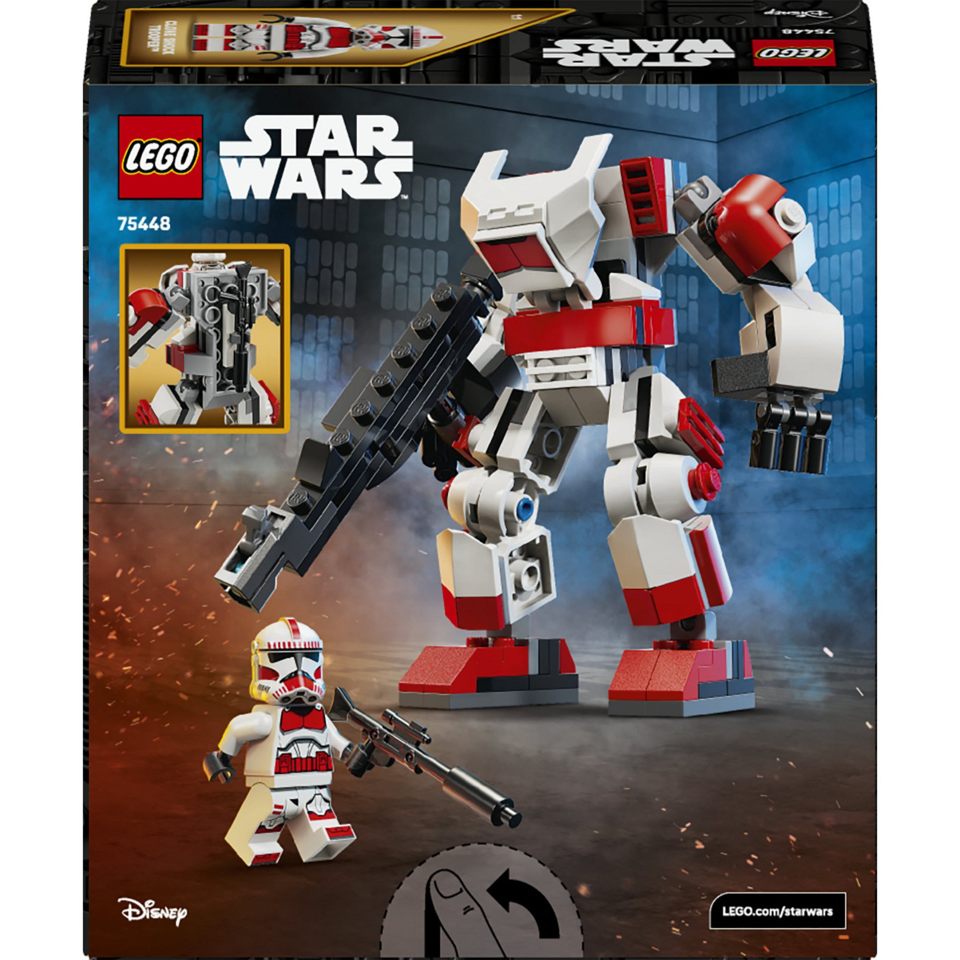 Lego Star Wars TM 75448 Clone Shock Trooper Mech | 2 Stk