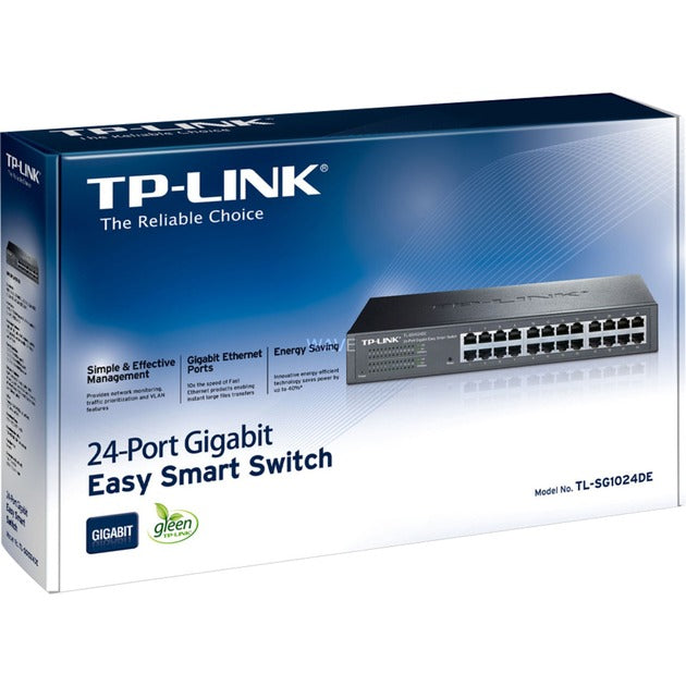 Tp-link tl-sg1024de schalter (schwarz)