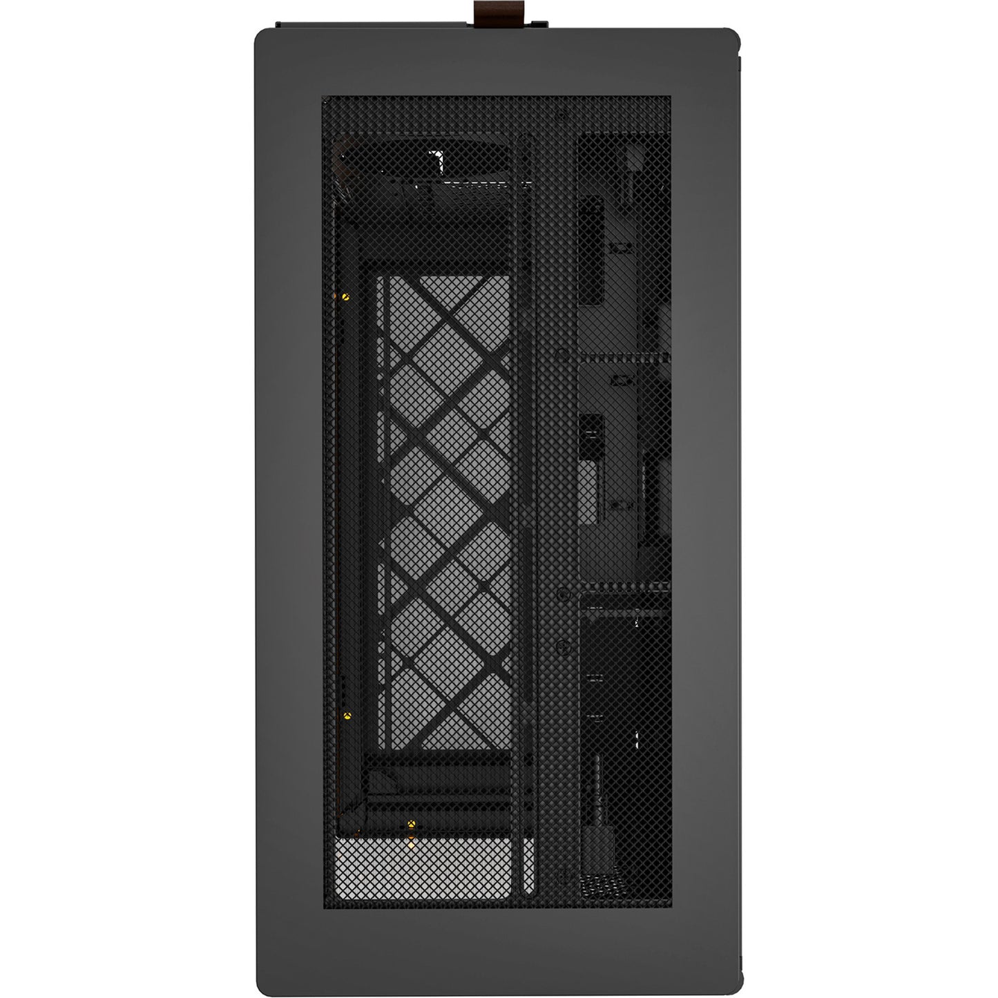 Montech HS02 Midi-Tower-Gehäuse (schwarz | 2x USB-A | 1x USB-C | RGB | gehärtetes Glas)