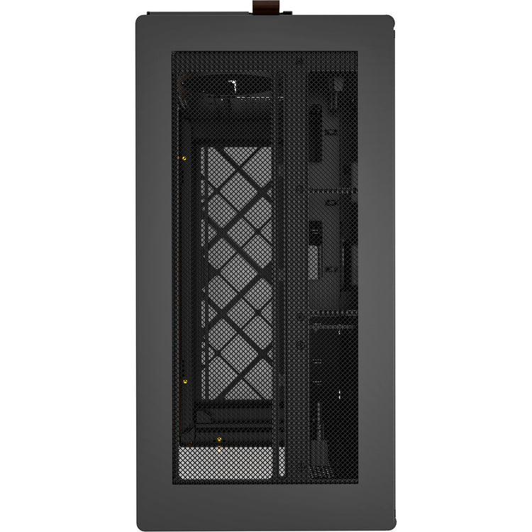 Montech HS02 Midi-Tower-Gehäuse (schwarz | 2x USB-A | 1x USB-C | RGB | gehärtetes Glas)