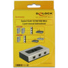 Delock Switch RJ45 10 1000 Mbit / s 2 Port