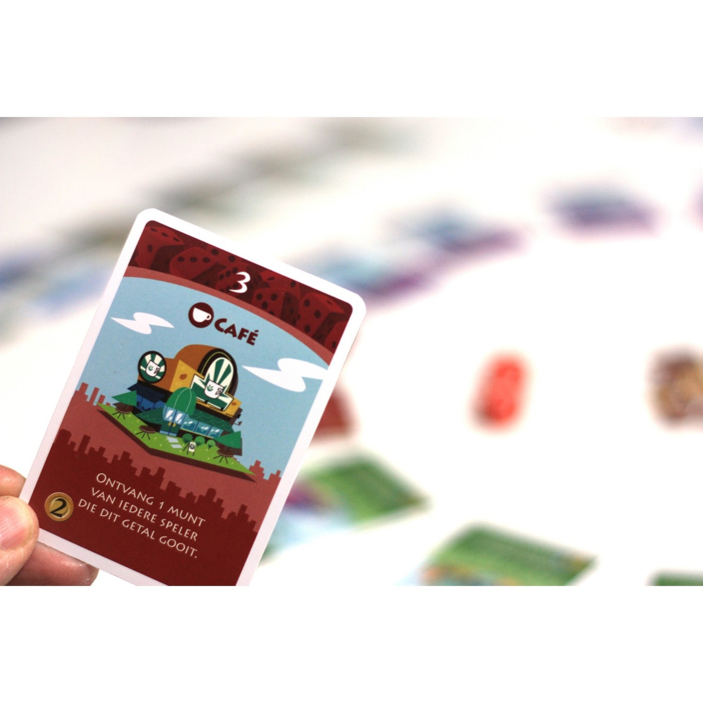 White Goblin Games Machi Koro Würfelspiel