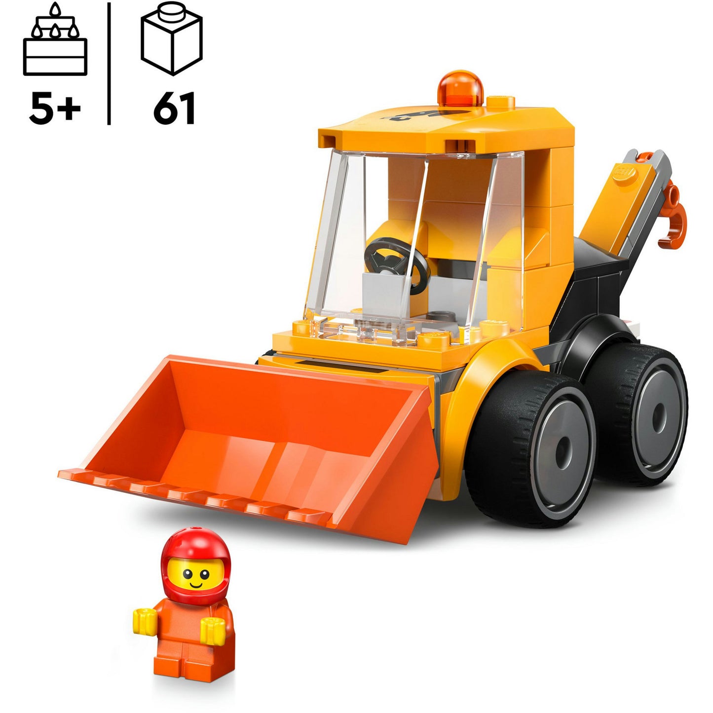 Lego City Brick Rides 60483 Fahrzeuge Baulader | 2 Stk
