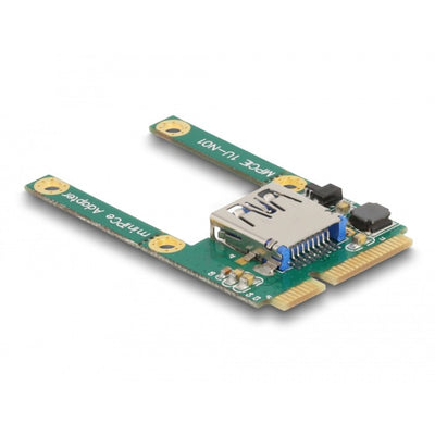 Delock mini pcie i o 1 x USB 2.0 Typ-A weiblich in voller Größe