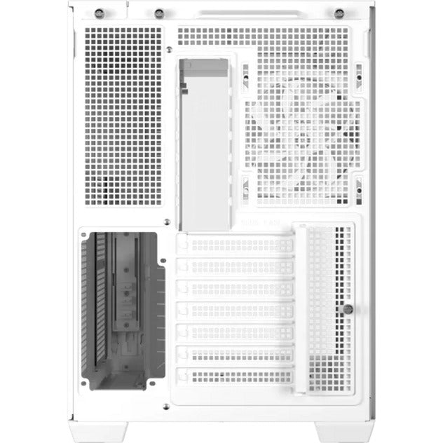 Asus a32 plus Midi-Tower-Gehäuse (weiß | 2x USB-A | 1x USB-C | RGB | gehärtetes Glas)