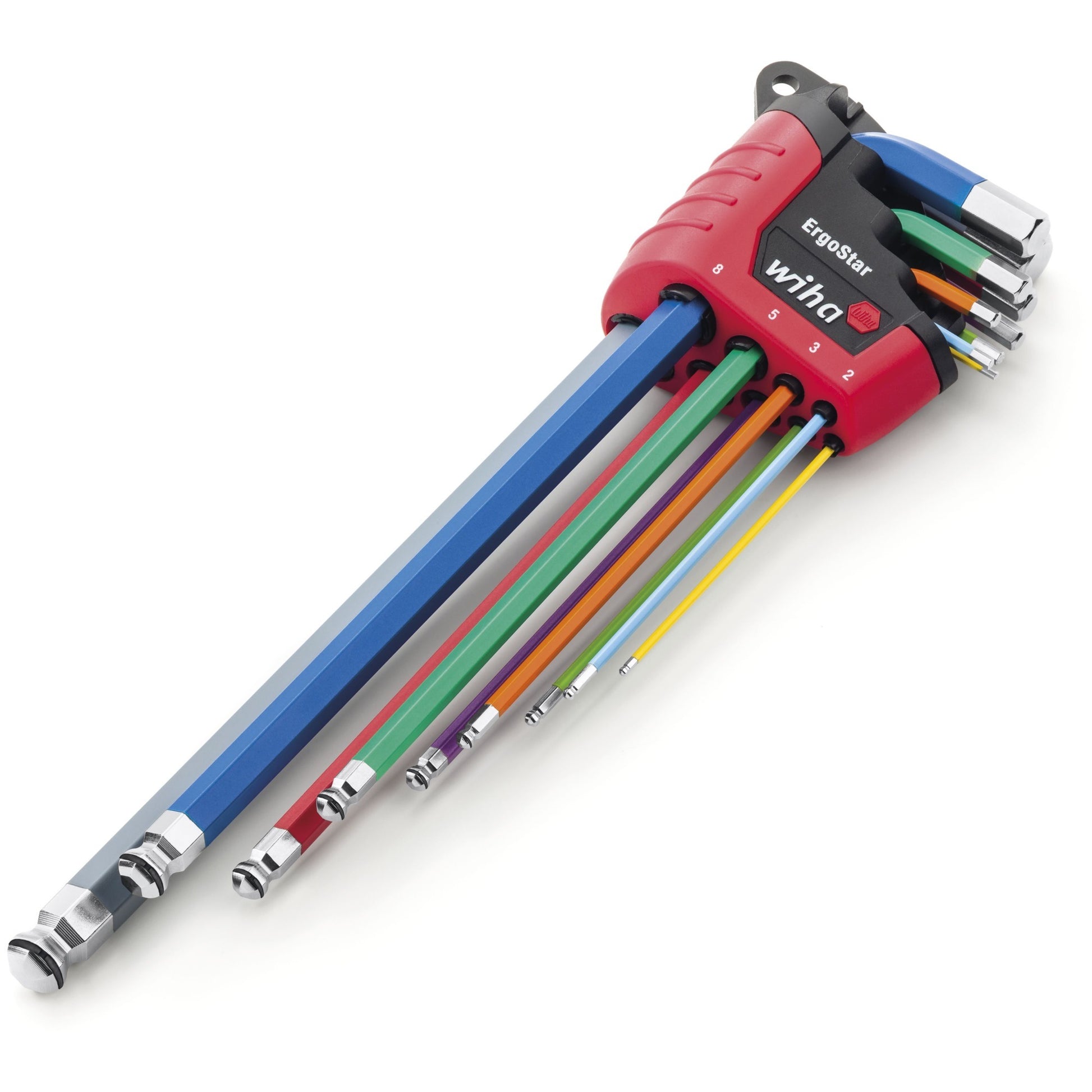 Wiha-Stiftschlüssel in Ergostar Holder, 10-teilig