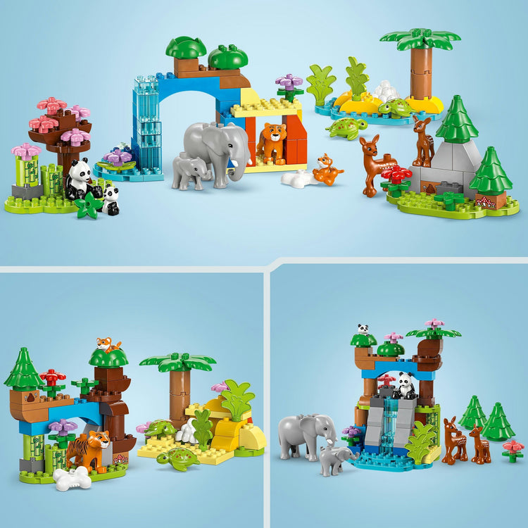 LEGO LEGO DUPLO TOWN 10446 3-in-1-Familien von Wild Dieren