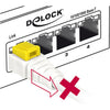 Delock Patch-Kabel RJ-45 mit Cat.6a sicher