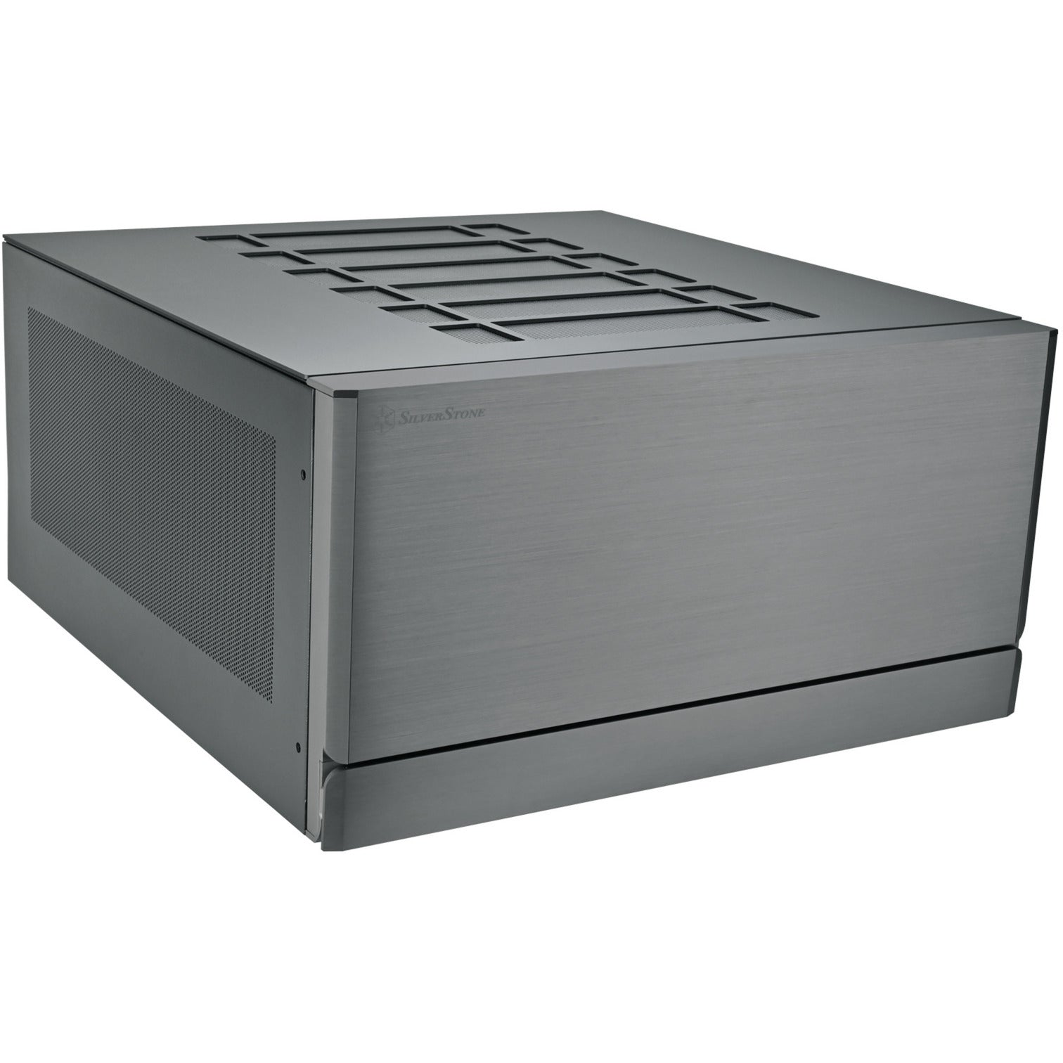 Silverstone Crown 04 HTPC-Gehäuse (dunkelgrau | 4x USB-A | 1x USB-C)