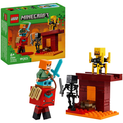 LEGO LEGO Minecraft 21266 Die Lava reitet im Nether