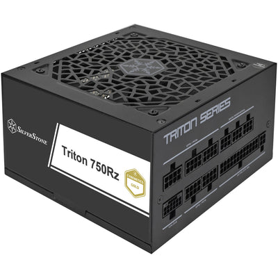 Silverstone Triton 750RZ modulares 750-Watt-Netzteil (schwarz, 1x 12V-2x6, 3x PCIe)