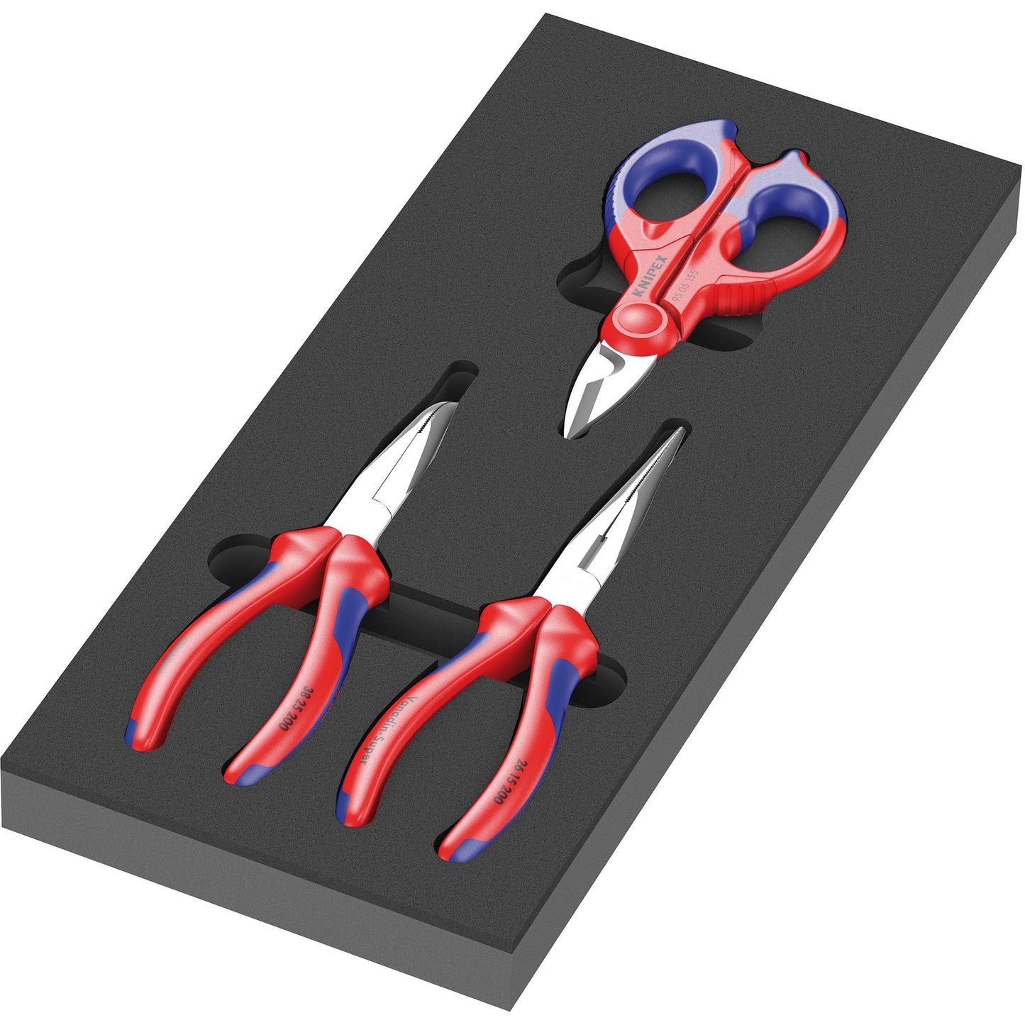Wera 9781 Schaumeinsatz mit Knipex Tangen SE