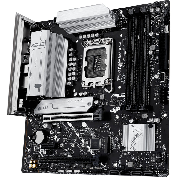Asus Prime B860M-A-CSM Sockel 1851 Motherboard (Raid, 2,5 GB-LAN, Sound, µatx)