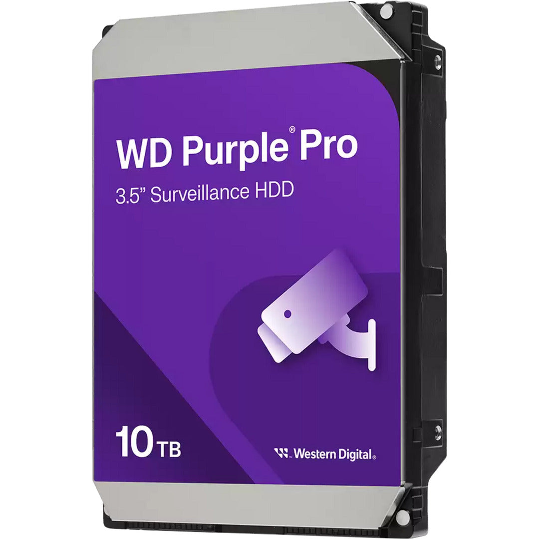 Western Digital WD102Purp Purple Pro HDD, 10 TB, 3,5, SATA 6 Gbit / s, 7200 U / min, 256 MB, 265 MB s